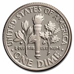 2021-S Roosevelt Dime 50-Coin Roll Proof