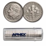 2021-S Roosevelt Dime 50-Coin Roll Proof