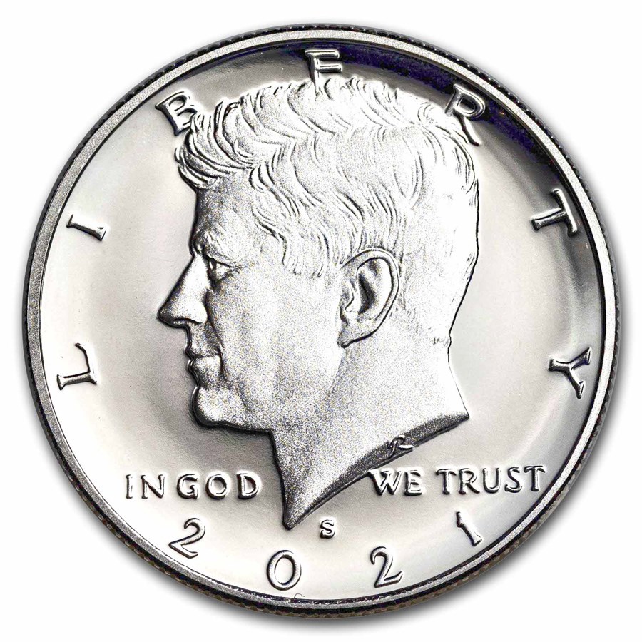 2021-S Silver Kennedy Half Dollar Gem Proof