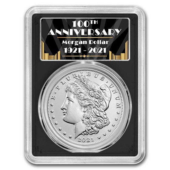 2021-S Silver Morgan Dollar MS-70 PCGS (FDI, Black) 2021-S Silver Morgan Dollar MS-70 PCGS (FDI, Black)