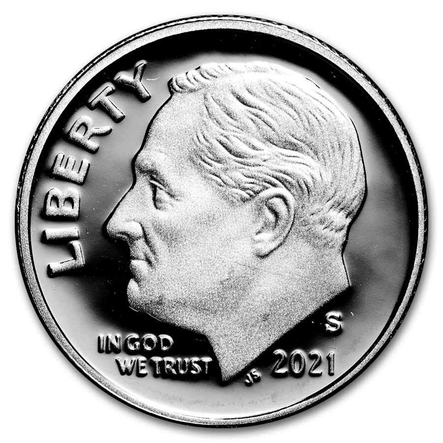 2021-S Silver Roosevelt Dime Gem Proof
