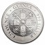 2021 Saint Helena 1.25 oz Silver Sceptre Guinea BU