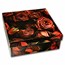 2021 Samoa 1 kilo Silver Golden Flower Collection: Rose