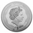 2021 Samoa 1 kilo Silver Golden Flower Collection: Rose