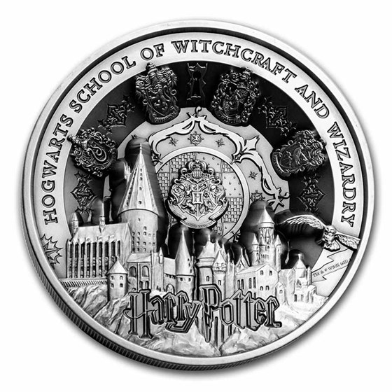 2021 Samoa 1 kilo Silver Harry Potter in Hogwarts Multiple Layer 2021 Samoa 1 kilo Silver Harry Potter in Hogwarts Multiple Layer
