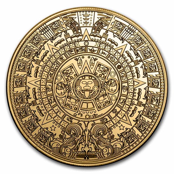 2021 Samoa 1 oz Gold $50 Tala Aztec Calendar (w/Box & COA) 2021 Samoa 1 oz Gold $50 Tala Aztec Calendar (w/Box & COA)