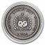 2021 Samoa 1 oz Silver 2 Tala Alpha & Omega (Antique)