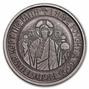 2021 Samoa 1 oz Silver 2 Tala Alpha & Omega (Antique)
