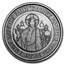 2021 Samoa 1 oz Silver 2 Tala Alpha & Omega (Rhodium)