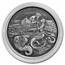 2021 Samoa 1 oz Silver 2 Tala Pacific Mermaid (Antique Finish)