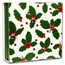 2021 Samoa 1 oz Silver Enamel Flower Collection: Holly