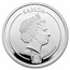 2021 Samoa 1 oz Silver Enamel Flower Collection: Holly