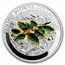 2021 Samoa 1 oz Silver Enamel Flower Collection: Holly