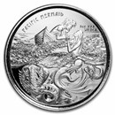 2021 Samoa 1 oz Silver Pacific Mermaid BU 2021 Samoa 1 oz Silver Pacific Mermaid BU