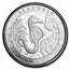 2021 Samoa 1 oz Silver Seahorse BU