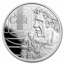 2021 Samoa 1 oz Silver Steve McQueen: The King of Cool BU 2021 Samoa 1 oz Silver Steve McQueen: The King of Cool BU