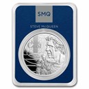 2021 Samoa 1 oz Silver Steve McQueen: The King of Cool w/TEP