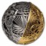 2021 Samoa 2 oz Silver Heaven and Hell Sphere Coin