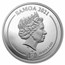 2021 Samoa 5 oz Silver Harry Potter: Patronus Glow In the Dark