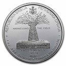 2021 Serbia 1 oz Proof Silver 100 Dinar Nikola Tesla: Free Energy