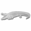 2021 SI 1 oz Silver $2 Animals of Africa: Nile Crocodile