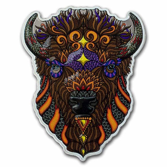 2021 SI 1 oz Silver $2 Spirit Animals by Phil Lewis: Bison 2021 SI 1 oz Silver $2 Spirit Animals by Phil Lewis: Bison