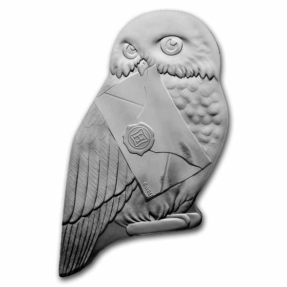 2021 Silver €10 Harry Potter Proof (Owl Shaped) 2021 Silver €10 Harry Potter Proof (Owl Shaped)