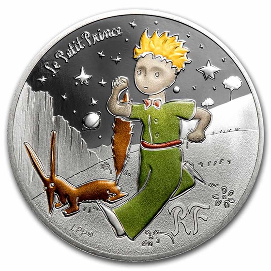 2021 Silver €10 The Little Prince Proof (Fox) 2021 Silver €10 The Little Prince Proof (Fox)