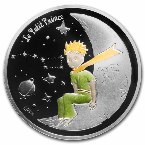 2021 Silver €10 The Little Prince Proof (Moon) 2021 Silver €10 The Little Prince Proof (Moon)