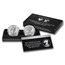 2021 Silver Eagle 2-Coin Designer Reverse Proof Set (w/Box & COA)