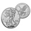 2021 Silver Eagle 2-Coin Designer Reverse Proof Set (w/Box & COA)