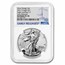 2021 Silver Eagle Designer 2-Coin Rev Proof Set PF-70 NGC (ER)
