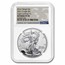 2021 Silver Eagle Designer 2-Coin Rev Proof Set PF-70 NGC