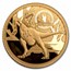 2021 Solomon Islands 1/2 Gram Gold Age of Dinosaurs: Velociraptor