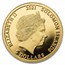 2021 Solomon Islands 1/8 oz Gold 9/11 Anniversary