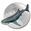 2021 Solomon Islands 1 oz Silver $2 Whale Shark