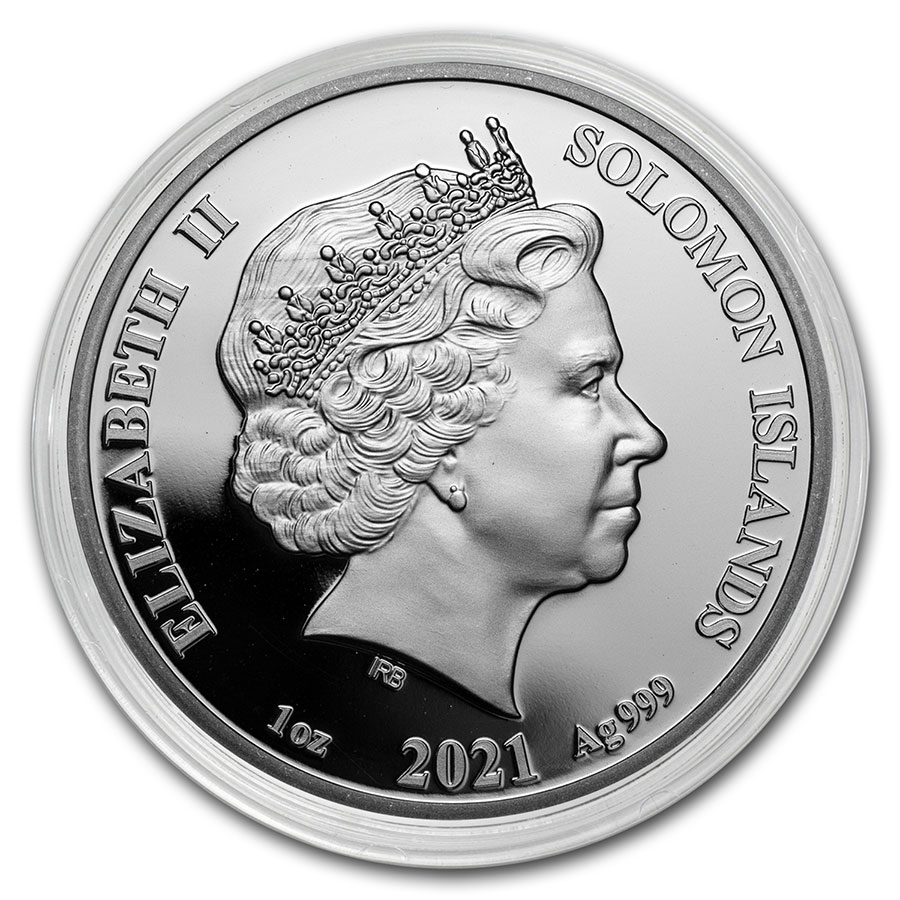 2021 1オンス銀貨　Solomon s Number Pi Buy 2021 Solomon Islands 1 oz Silver Number Pi BU | APMEX