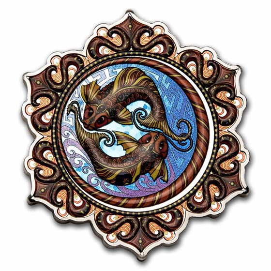2021 Solomon Islands 2 oz Silver $5 Fish of the 2nd Chakra Proof 2021 Solomon Islands 2 oz Silver $5 Fish of the 2nd Chakra Proof