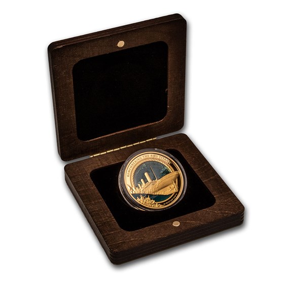 Buy 2021 Solomon Islands 3 oz Gold Remembering the RMS Titanic APMEX