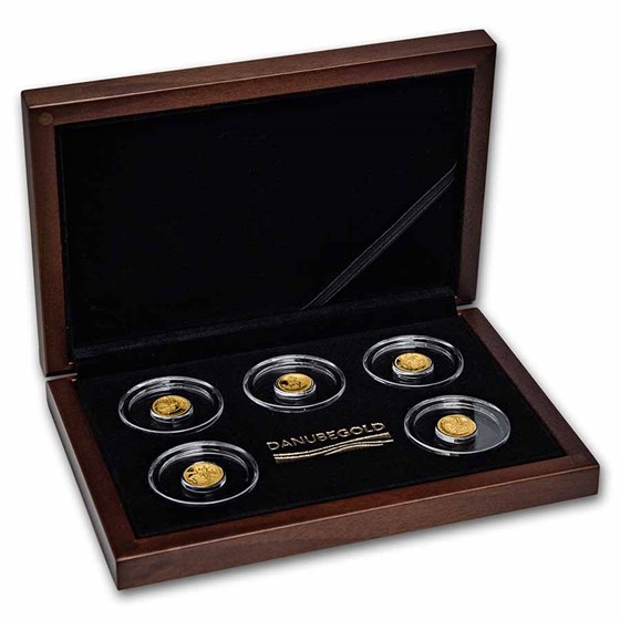 2021 Solomon Islands 5-Coin Legends of Danube Set 2021 Solomon Islands 5-Coin Legends of Danube Set