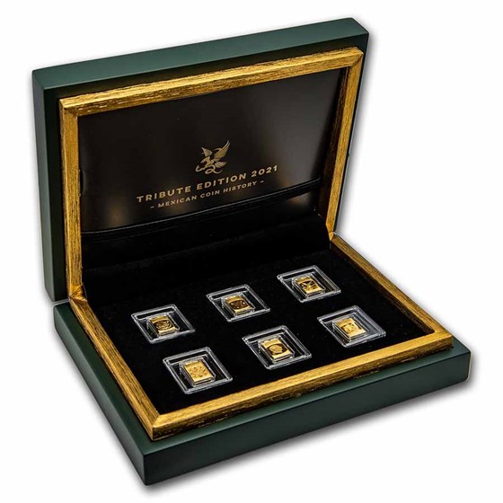 2021 Solomon Islands 6-Coin Mexican Coin History Set 2021 Solomon Islands 6-Coin Mexican Coin History Set