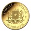 2021 Somalia 1/10 oz Gold African Elephant BU