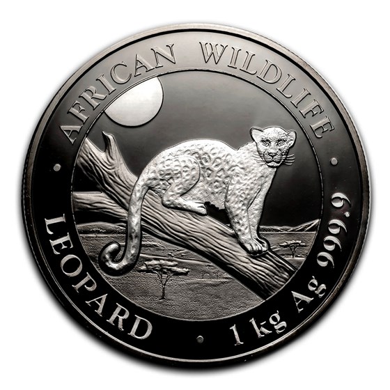 2021 Somalia 1 kilo Silver Black Premium Edition Leopard BU 2021 Somalia 1 kilo Silver Black Premium Edition Leopard BU