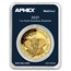 2021 Somalia 1 oz Gold African Elephant (MintDirect® Single)