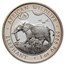 2021 Somalia 1 oz Silver Elephant (Chicago ANA Privy Mark)