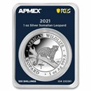2021 Somalia 1 oz Silver Leopard (MD® Premier + PCGS FS) 2021 Somalia 1 oz Silver Leopard (MD® Premier + PCGS FS)