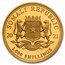 2021 Somalia 4-Coin Gold African Wildlife Elephant Prestige Set