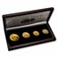2021 Somalia 4-Coin Gold African Wildlife Elephant Prestige Set