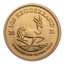 2021 South Africa 1/10 oz Gold Krugerrand BU