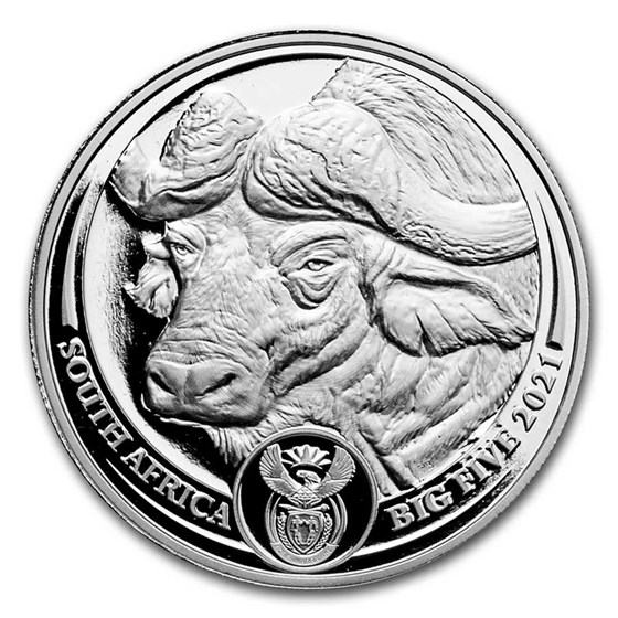 2021 South Africa 1 oz Platinum Big Five Buffalo Proof 2021 South Africa 1 oz Platinum Big Five Buffalo Proof